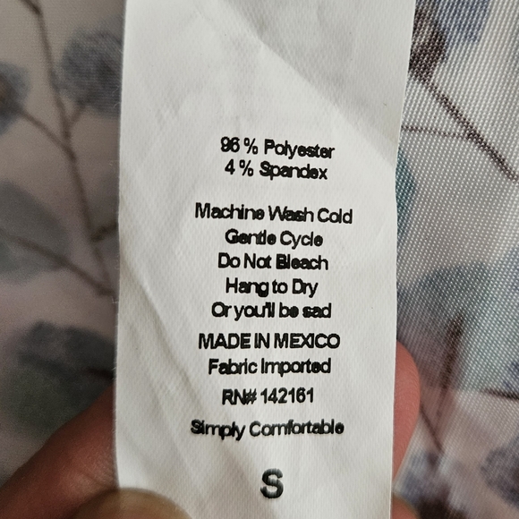 LuLaRoe Cassie Art Deco Retro Flowers Pencil Skirt S - Picture 5 of 5